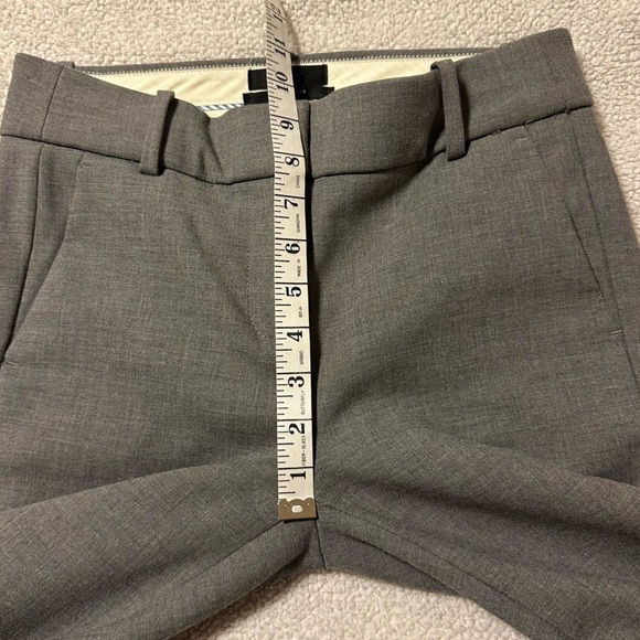 J. Crew Cameron Four Season Stretch Slim Trouser Dress Pants Career Gray - Picture 11 of 15